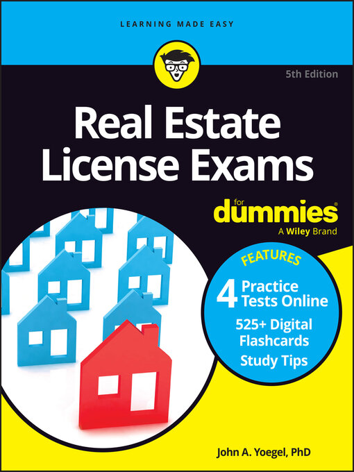 Title details for Real Estate License Exams For Dummies by John A. Yoegel - Available